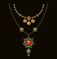 Ethnic pendant