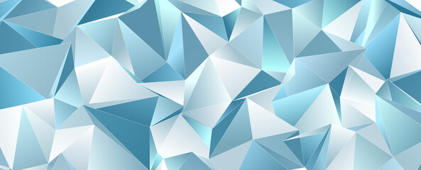 Obraz premium Abstract Low-Poly background. triangulated texture. Design 3d. Polygonal geometrical pattern. Triangular modern style