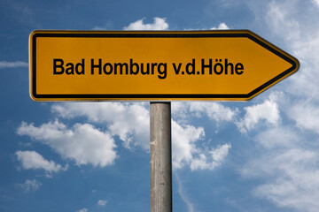 Wegweiser Bad Homburg vor der Höhe