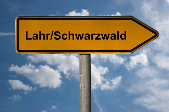 Wegweiser Lahr/Schwarzwald