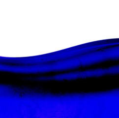 grunge blue curve folded cloth