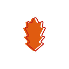 Maple leaf vector illustration