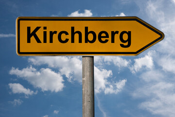 Obraz premium Wegweiser Kirchberg