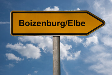 Wegweiser Boizenburg/Elbe
