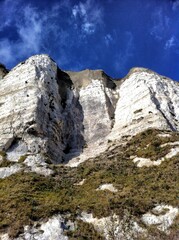 White cliffs of Dover, England