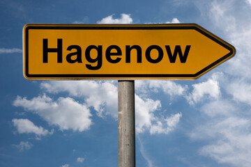 Wegweiser Hagenow