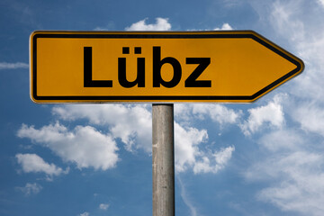 Wegweiser Lübz