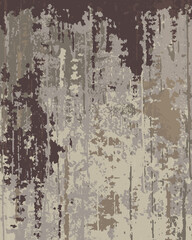 Old wallpaper texture. Peeling paint. Layers of different pale colors
