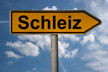 Wegweiser Schleiz