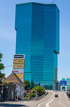 Zürich, Freitag Turm und Prime Tower