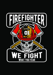skull firefighter