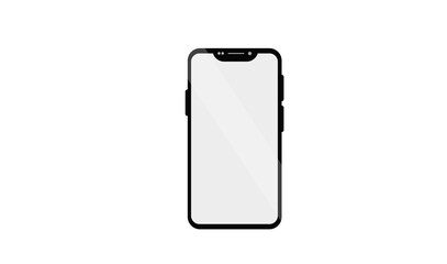 Mobile Phone Flat Icon Illustration