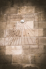 Fototapeta na wymiar Reloj de Sol
