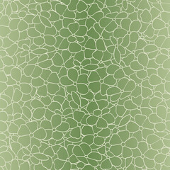 Vector Flowers Outlines in Beige on Green Background Seamless Repeat Pattern. Background for textiles, cards, manufacturing, wallpapers, print, gift wrap and scrapbooking.