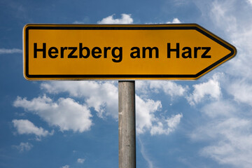 Wegweiser Herzberg am Harz