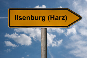 Wegweiser Ilsenburg (Harz)