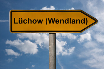 Wegweiser Lüchow (Wendland)