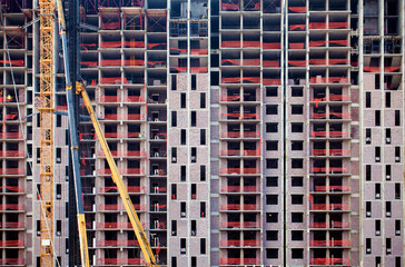 Fototapeta premium Construction Building Area Industrial Concept