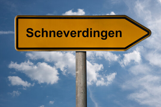 Wegweiser Schneverdingen