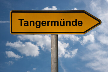 Wegweiser Tangermünde