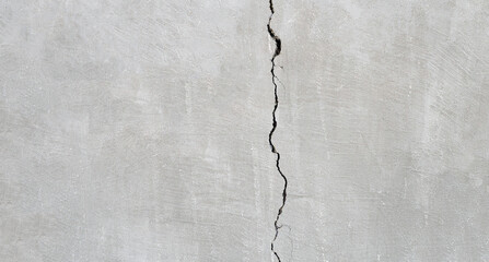 cracked cement wall texture background.