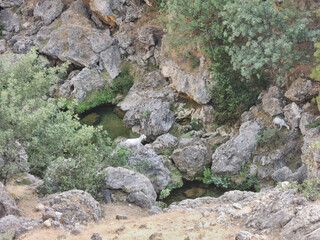 The route of the Borosa River in the Sierra de Cazorla, Segura and Las Villas. Jaén. Andalusia. Spain