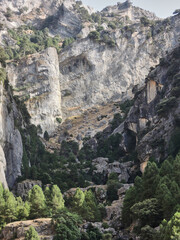 The route of the Borosa River in the Sierra de Cazorla, Segura and Las Villas. Jaén. Andalusia. Spain