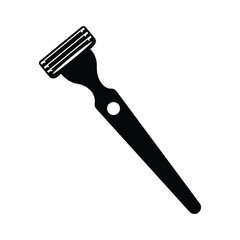 Safety razor icon. Razor vector icon. black vector icon isolated on white background razor. eps 10