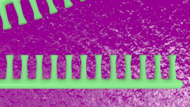 3d animation of dna replication process. Replication produces two identical DNA double helices each with one new and one old strand.
