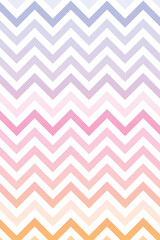 Rainbow zigzag pattern, Chevron pattern with colorful lines.