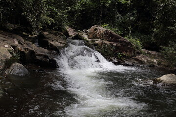 Khao Soi Dao waterfall in Chanthaburi, Thailand	