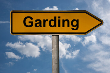 Obraz premium Wegweiser Garding