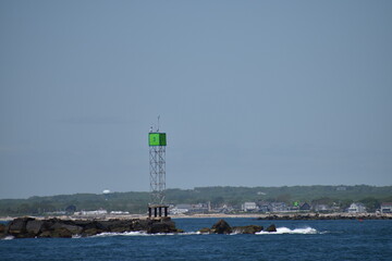 tower for breakwater traffic control