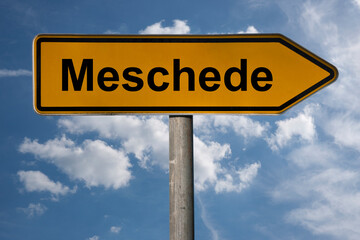 Wegweiser Meschede