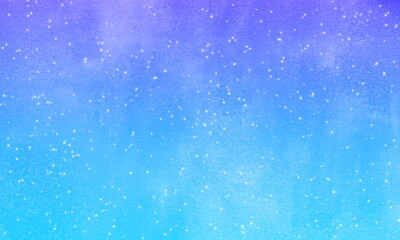 Galaxy in watercolor style background