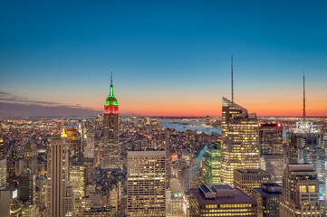 Obraz premium Downtown Manhattan in New York, United States.