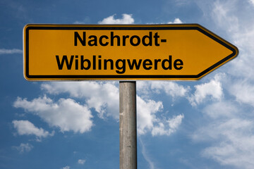 Wegweiser Nachrodt-Wiblingwerde