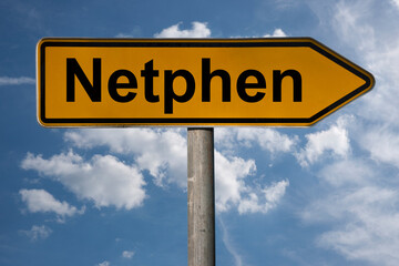 Obraz premium Wegweiser Netphen