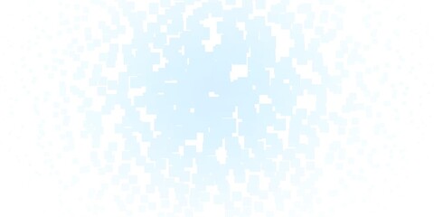 Light BLUE vector background with rectangles. Abstract gradient illustration with rectangles. Pattern for commercials, ads.