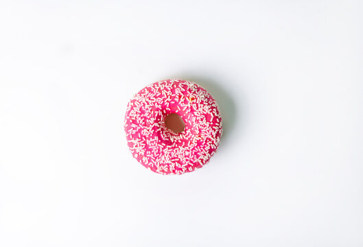 donut on a white background
