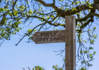 Public Bridleway Sign