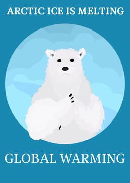 ice is melting in the Arctic, animals die
