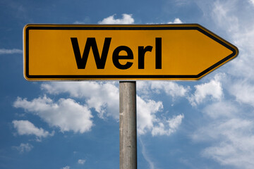 Wegweiser Werl