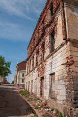 Abandoned building in Vyborg, Russia