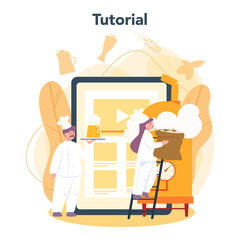 Brewery online service or platform. Craft beer production, brewing