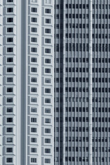 Fototapeta premium Exterior of modern building. Architecture abstract background