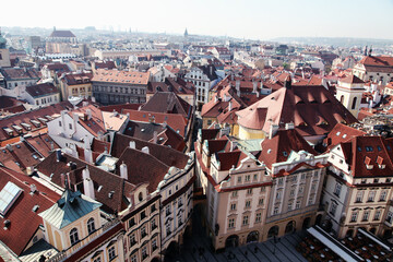 Fototapeta na wymiar city old town Prague