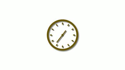 New yellow dark 3d clock icon,counting down clock images