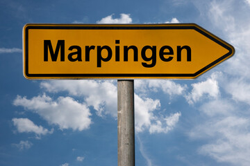 Wegweiser Marpingen