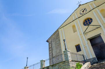 Church with blue sky